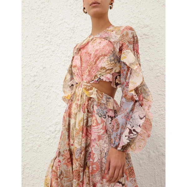 Elevate your elegance in this Zimmermann Dresses   from the 2025 resort wear edit