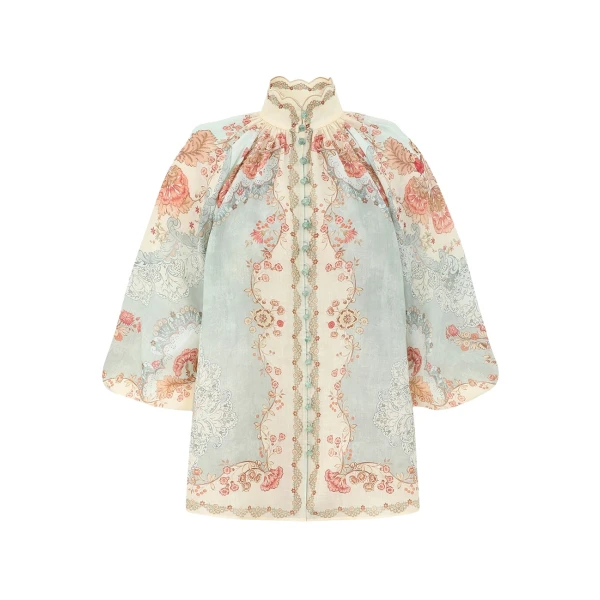 Elevate your elegance in this Zimmermann Tops   from the 2025 resort wear edit