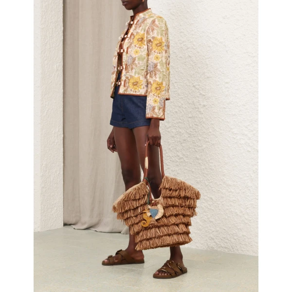 Elevate your elegance in this Zimmermann Jackets   from the 2025 resort wear edit