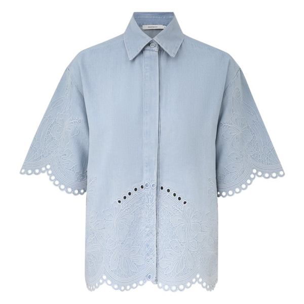 Elevate your elegance in this Zimmermann Tops   from the 2025 resort wear edit