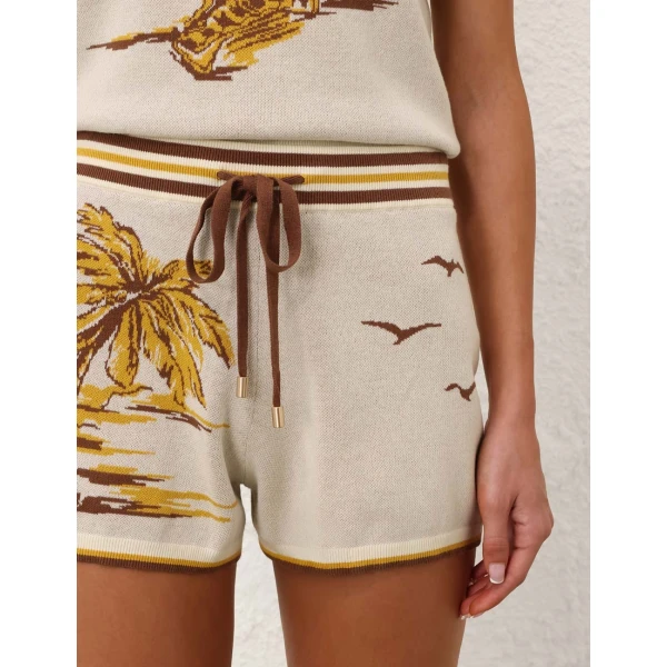 Elevate your elegance in this Zimmermann Shorts   from the 2025 resort wear edit