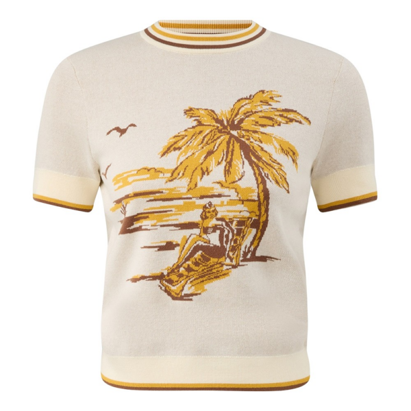 Elevate your elegance in this Zimmermann Tops   from the 2025 resort wear edit
