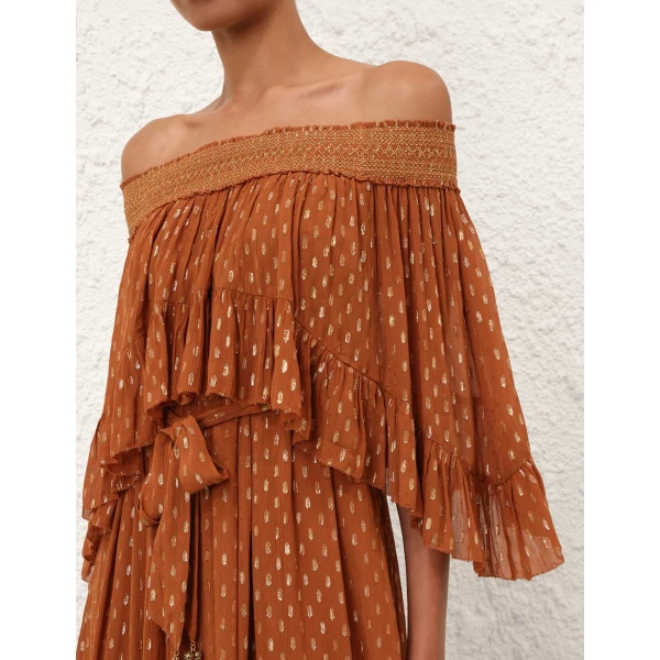 Elevate your elegance in this Zimmermann Dresses   from the 2025 resort wear edit