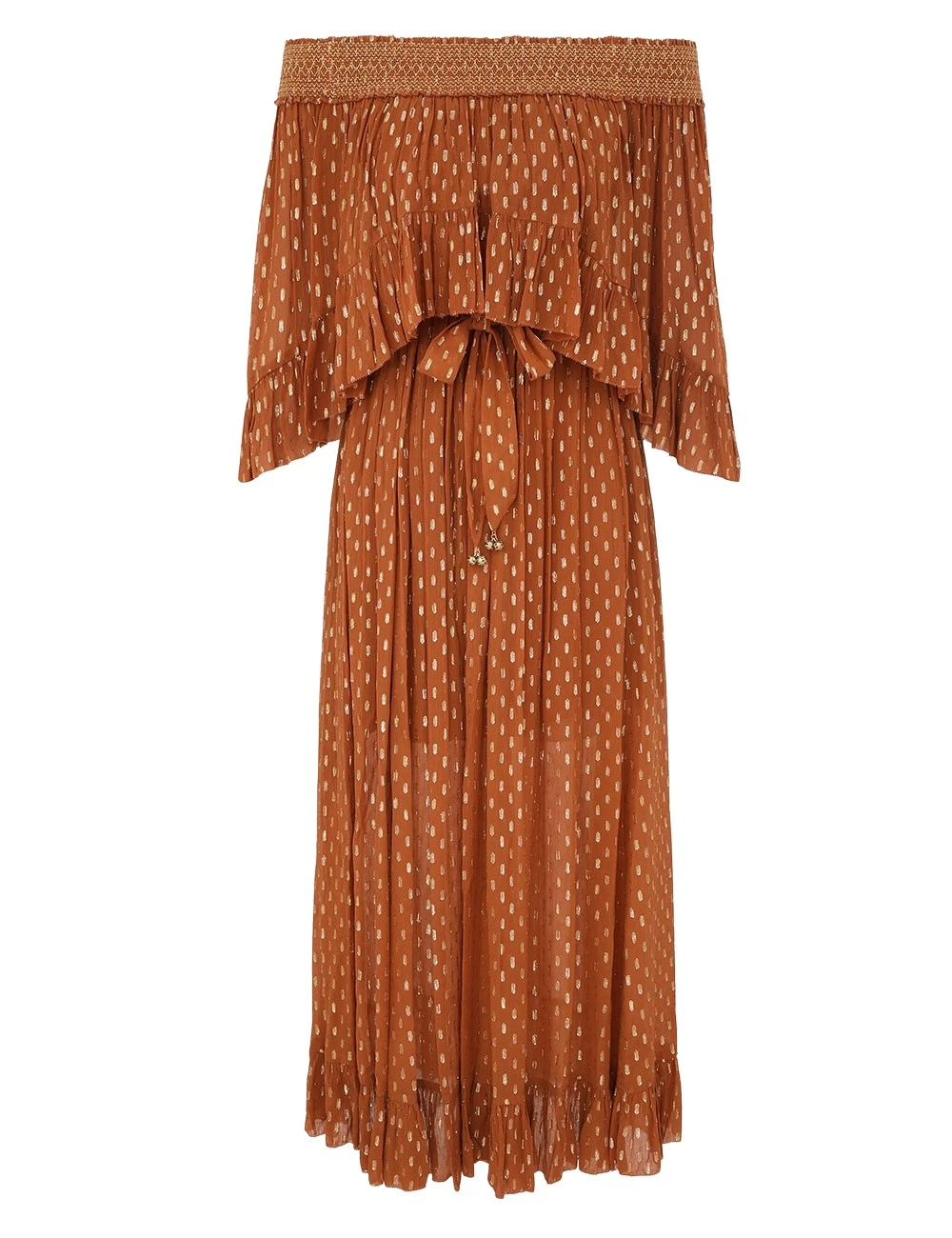 Zimmermann-Daylight-Off-Shoulder-Maxi-Dress-2025-coveti57109_nobg Elevate your elegance in this Zimmermann Dresses from the 2025 resort wear edit