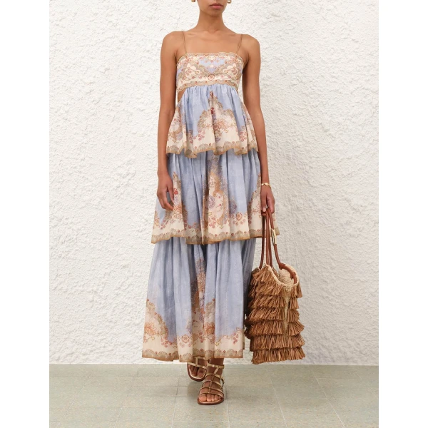 Elevate your elegance in this Zimmermann Dresses   from the 2025 resort wear edit