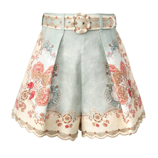 Elevate your elegance in this Zimmermann Shorts   from the 2025 resort wear edit