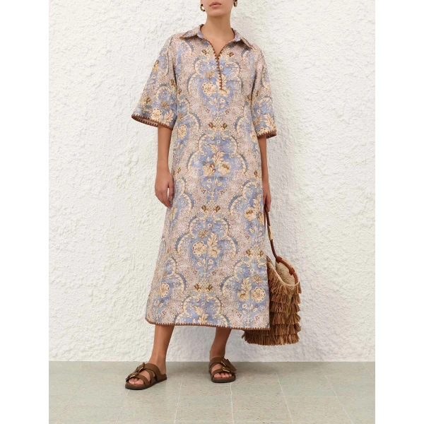 Elevate your elegance in this Zimmermann Dresses   from the 2025 resort wear edit
