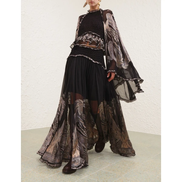 Elevate your elegance in this Zimmermann Tops   from the 2025 resort wear edit
