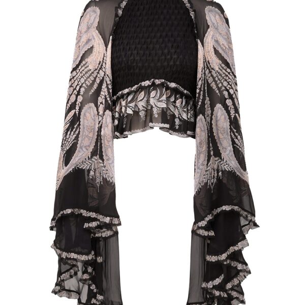 Elevate your elegance in this Zimmermann Tops   from the 2025 resort wear edit