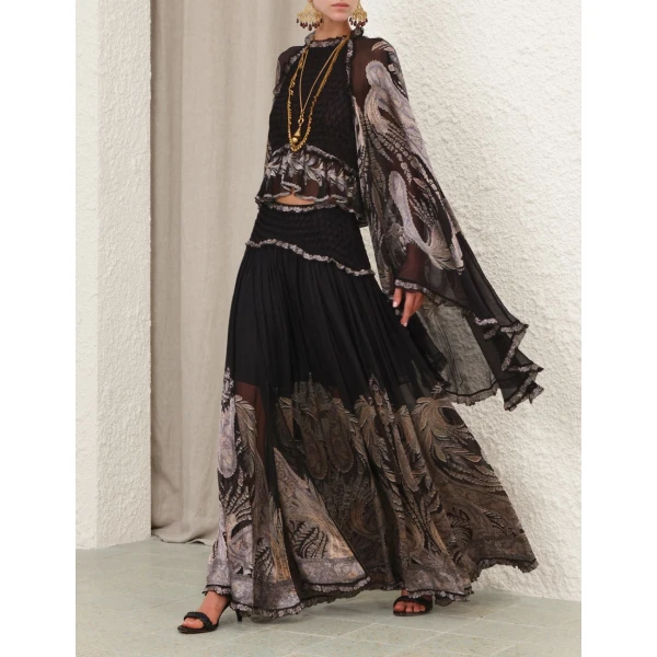 Elevate your elegance in this Zimmermann Skirts   from the 2025 resort wear edit