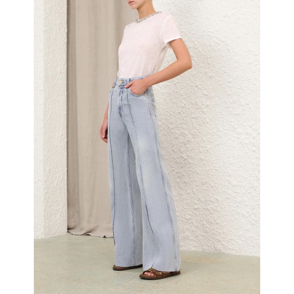 Elevate your elegance in this Zimmermann Tops   from the 2025 resort wear edit