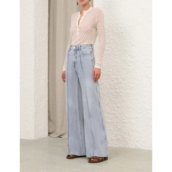 Elevate your elegance in this Zimmermann Tops   from the 2025 resort wear edit