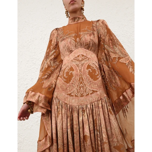 Elevate your elegance in this Zimmermann Dresses   from the 2025 resort wear edit