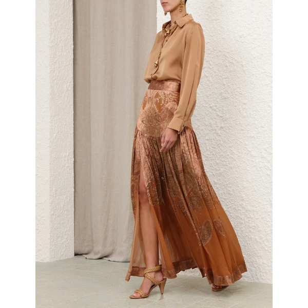 Elevate your elegance in this Zimmermann Skirts   from the 2025 resort wear edit