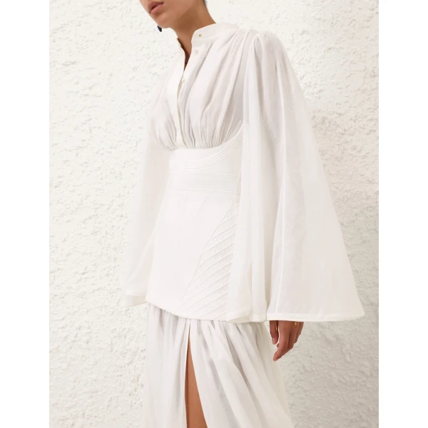 Elevate your elegance in this Zimmermann Dresses   from the 2025 resort wear edit