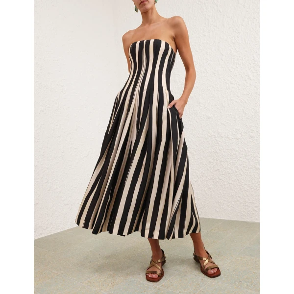 Elevate your elegance in this Zimmermann Dresses   from the 2025 resort wear edit