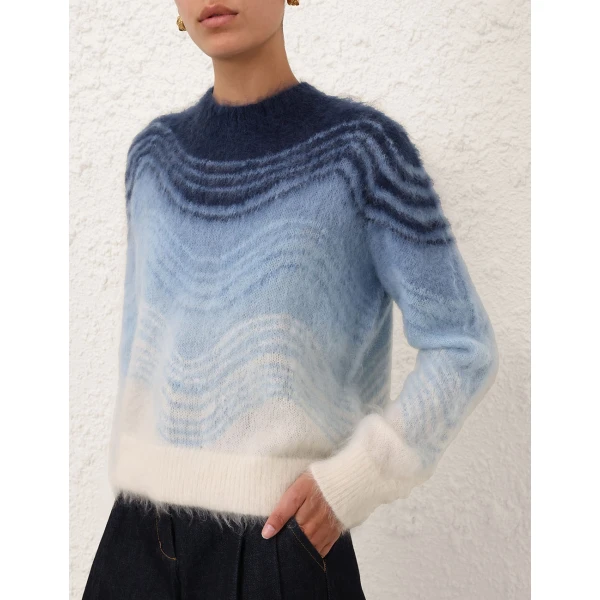 Elevate your elegance in this Zimmermann Knitwear   from the 2025 resort wear edit