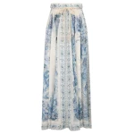 Zimmermann Wanderlust A-Line Maxi Skirt | Ready to Wear 2025 Collection Coveti Elevate your elegance in this Zimmermann Skirts from the 2025 resort wear edit