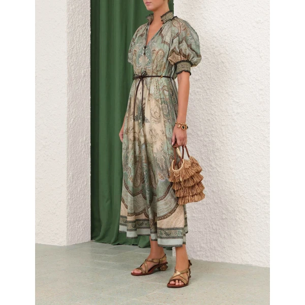 Elevate your elegance in this Zimmermann Dresses   from the 2025 resort wear edit