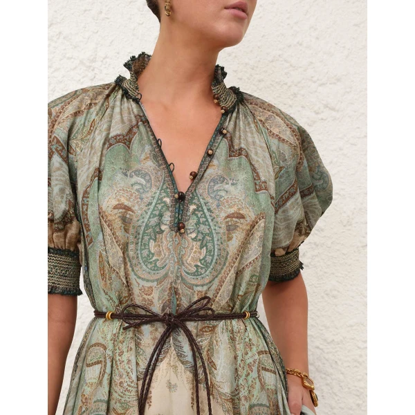Elevate your elegance in this Zimmermann Dresses   from the 2025 resort wear edit