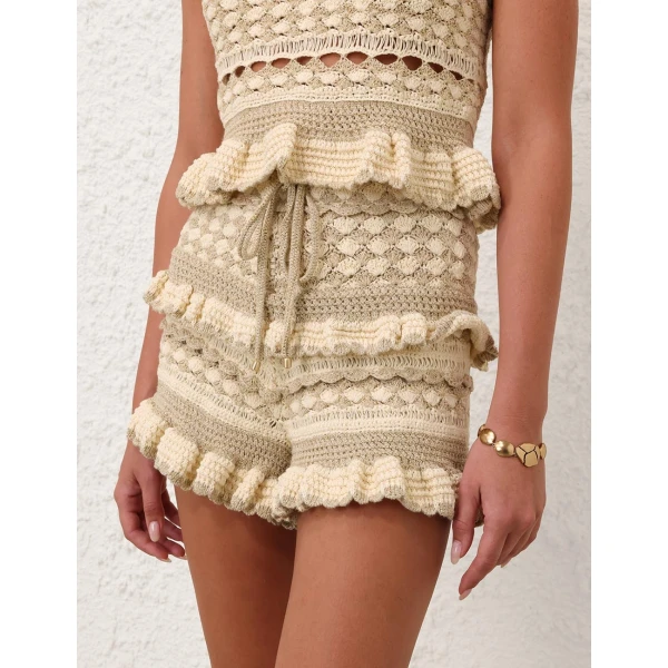 Elevate your elegance in this Zimmermann Shorts   from the 2025 resort wear edit
