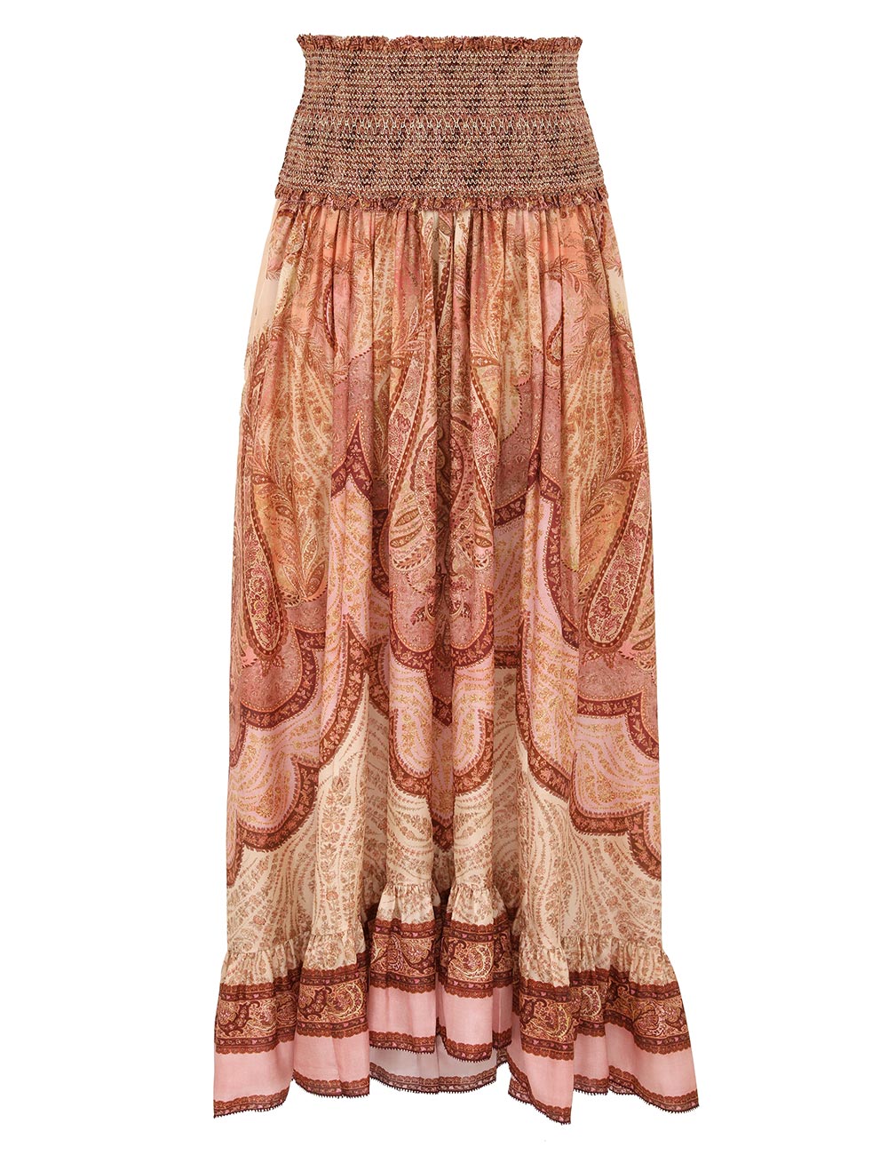 Zimmermann Wanderlust Frill Maxi Skirt