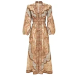 Elevate your elegance in this Zimmermann Dresses   from the 2025 resort wear edit