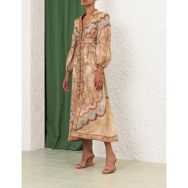 Elevate your elegance in this Zimmermann Dresses   from the 2025 resort wear edit