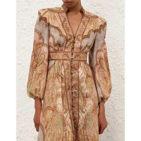 Elevate your elegance in this Zimmermann Dresses   from the 2025 resort wear edit