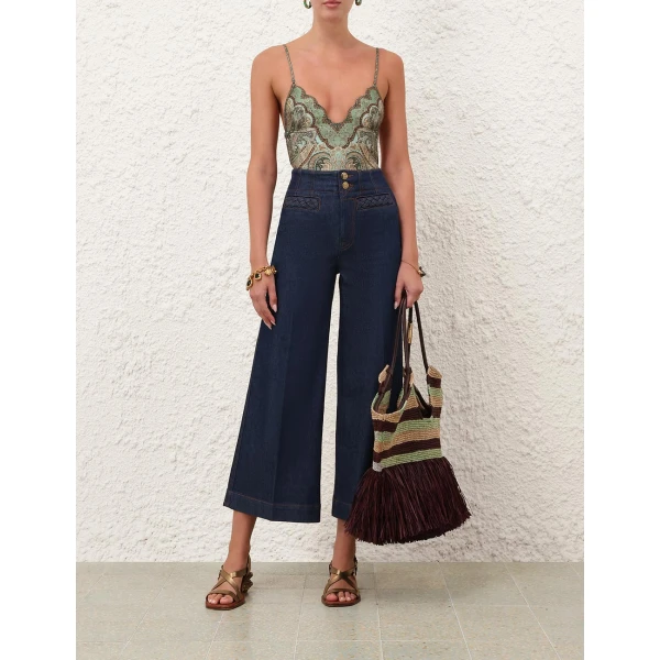 Elevate your elegance in this Zimmermann Beachwear   from the 2025 resort wear edit