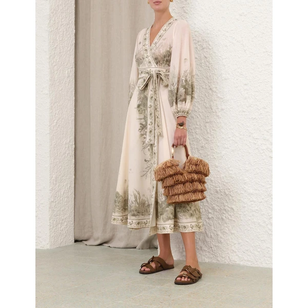 Elevate your elegance in this Zimmermann Dresses   from the 2025 resort wear edit