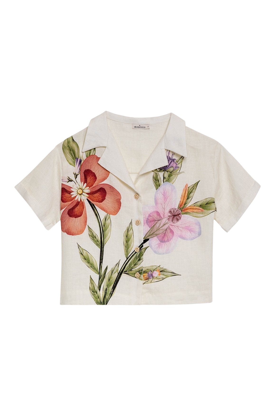 Agua-By-Agua-Bendita-Vittoria-Shirt-548885_nobg Agua By Agua Bendita Tops