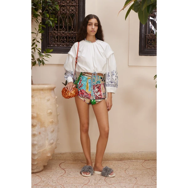 Elevate your elegance in this Alemais Shorts from the resort wear edit