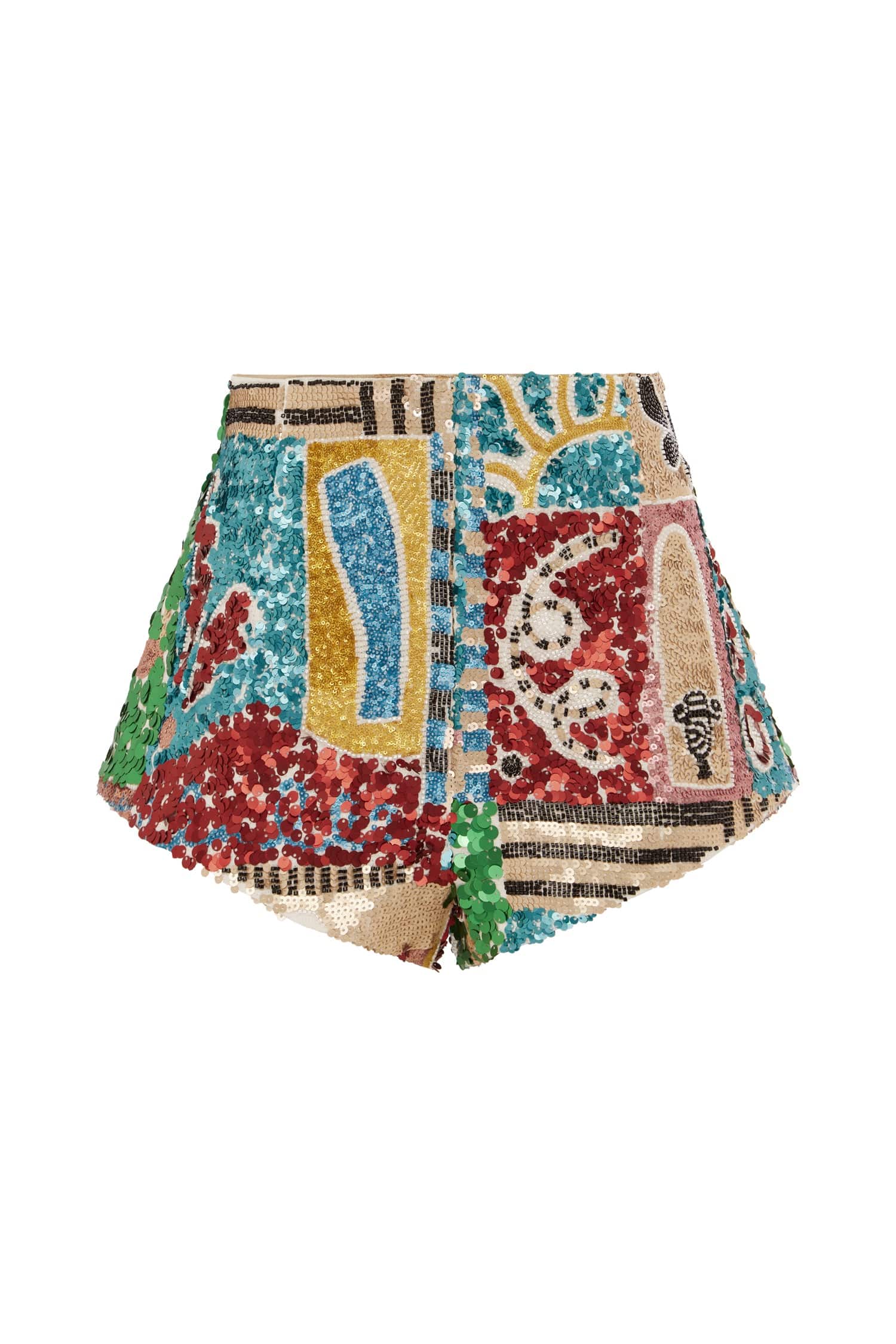 Alemais Jazz Embellished Corset Shorts