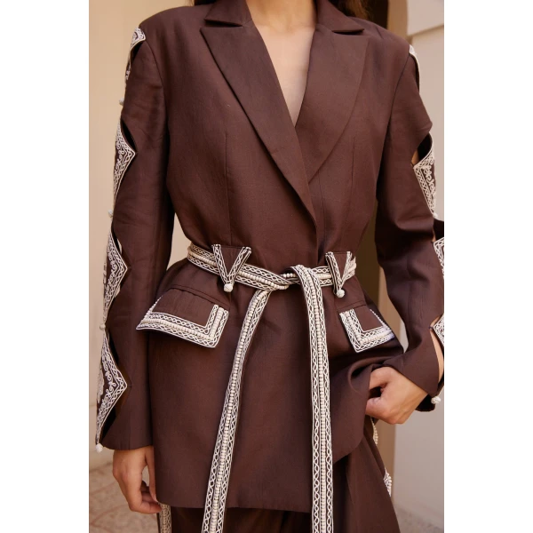 Alemais Leandra Corded Blazer