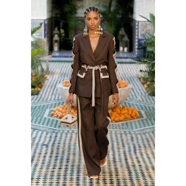 Elevate your elegance in this Alemais Pants from the resort wear edit