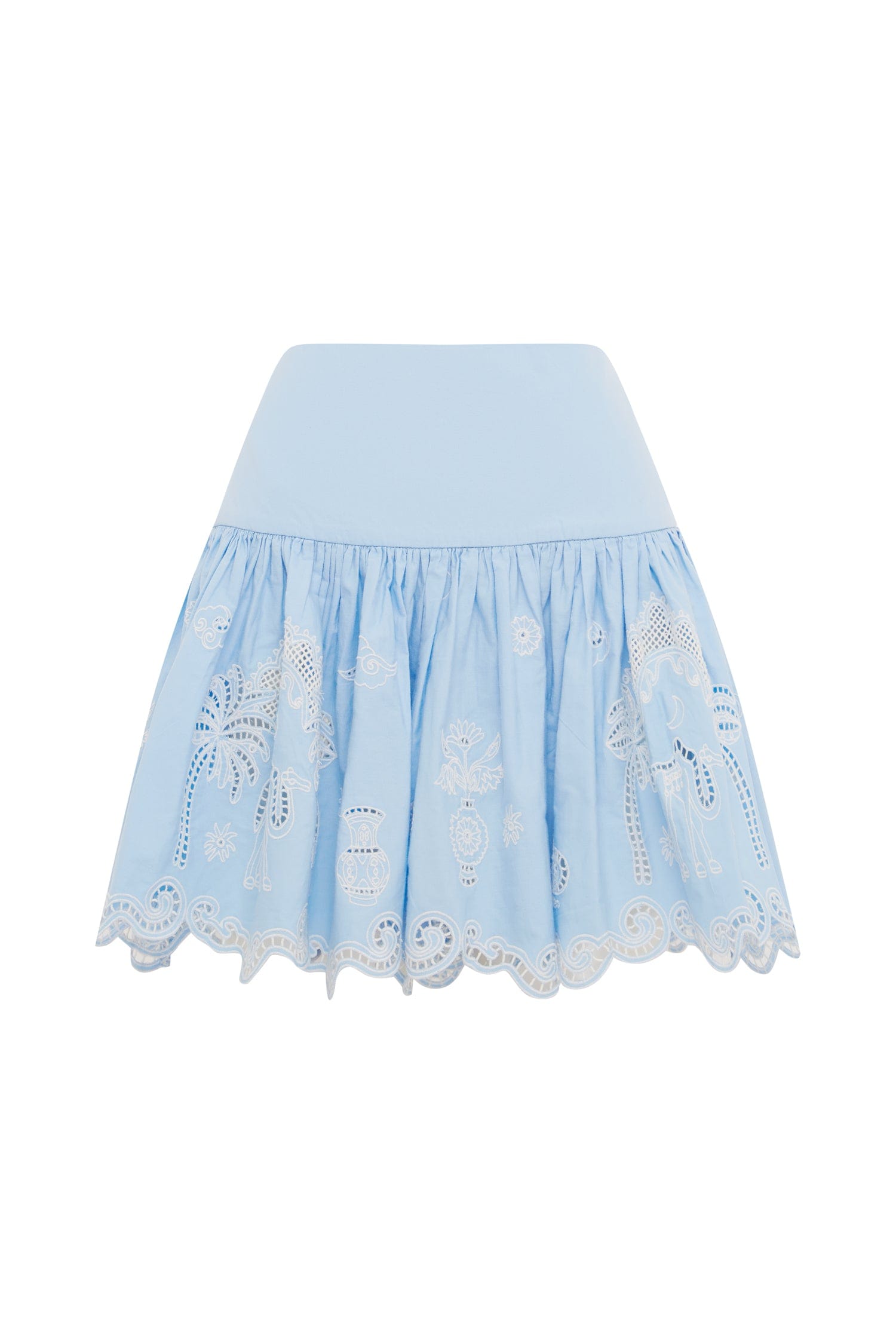 Alemais Maizy Embroidered Skirt