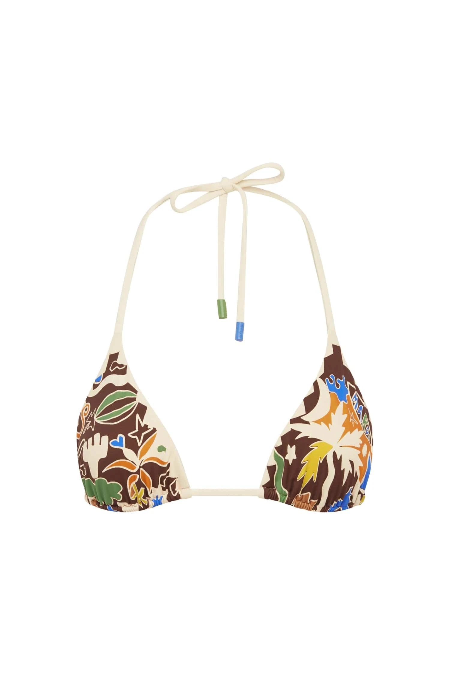 Alemais Maroc Triangle Bikini Top | Ready to Wear Collection Coveti Elevate your elegance in this Alemais Tops from the resort wear edit