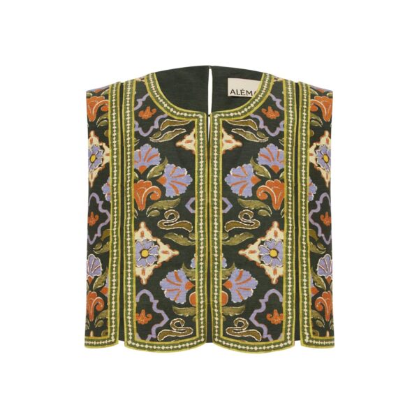 Elevate your elegance in this Alemais Tops from the resort wear edit
