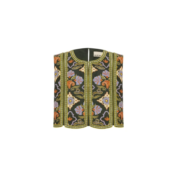 Elevate your elegance in this Alemais Tops from the resort wear edit