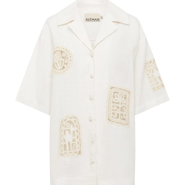 Elevate your elegance in this Alemais Tops from the resort wear edit