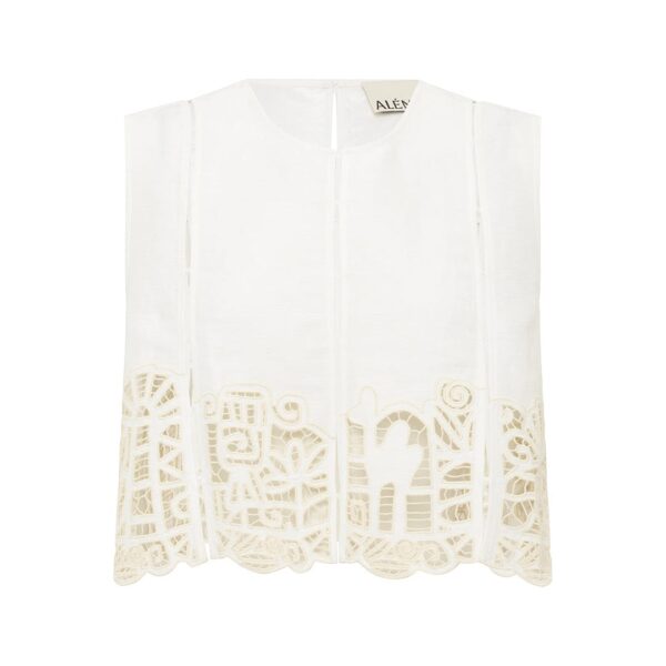 Elevate your elegance in this Alemais Tops from the resort wear edit