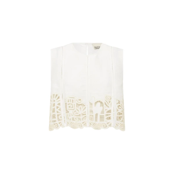Elevate your elegance in this Alemais Tops from the resort wear edit