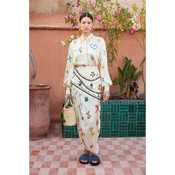 Elevate your elegance in this Alemais Skirts from the resort wear edit