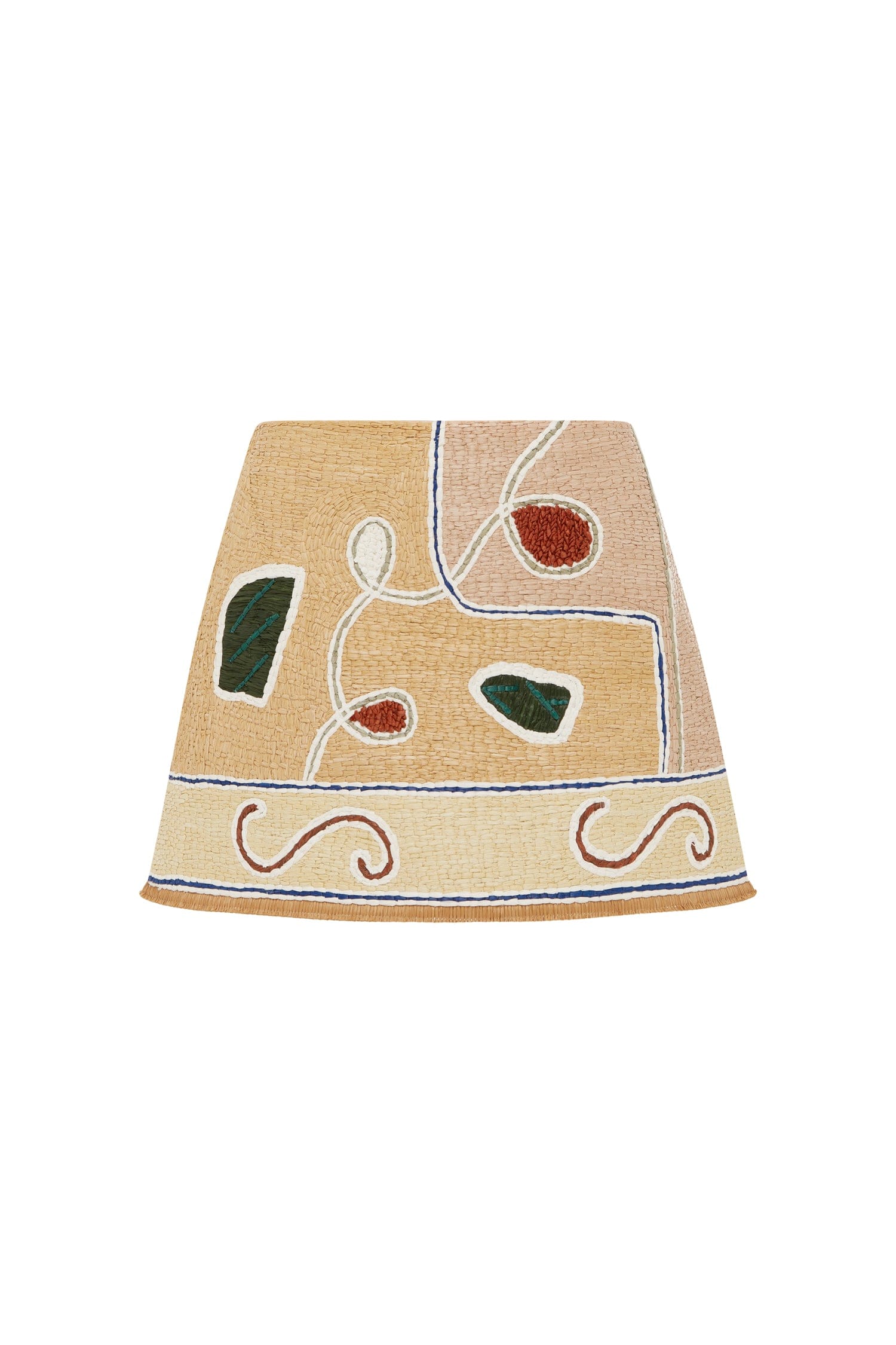 Alemais Velora Raffia Skirt