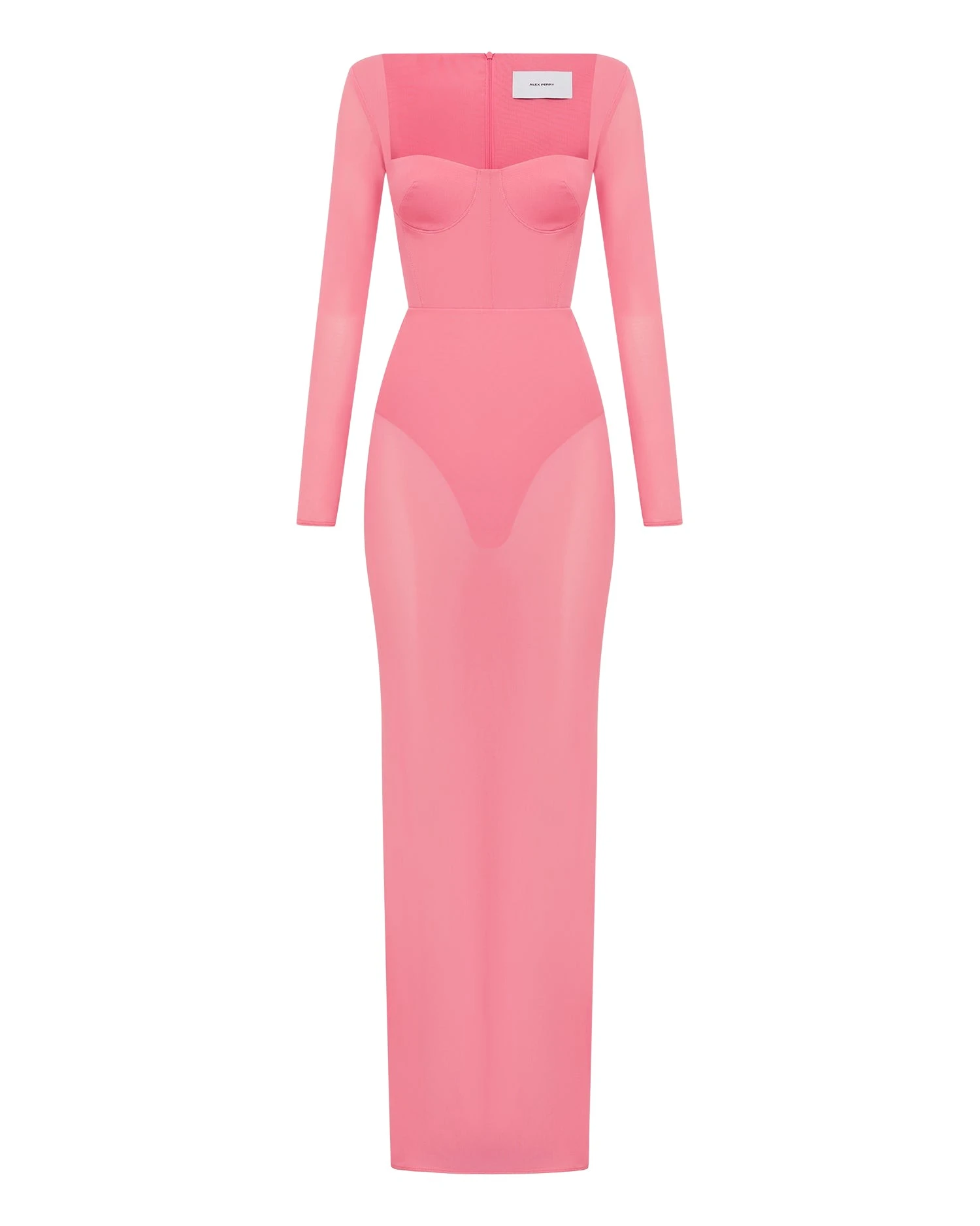 Alex-Perry-Long-Sleeve-Cupped-Column-in-Stretch-Mesh-Dress-coveti52355_nobg Alex Perry Dresses
