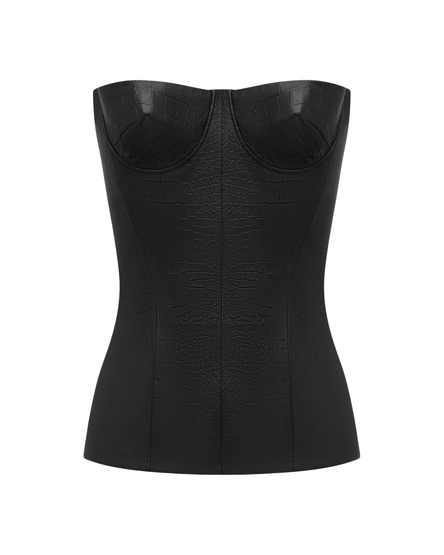 Alex-Perry-Longline-Corset-in-Embossed-Leather-coveti51823_nobg Alex Perry Tops