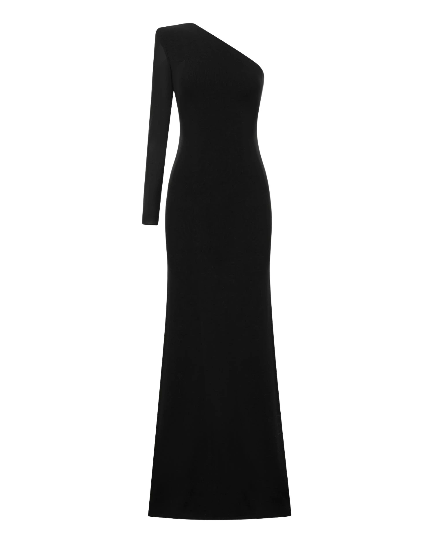 Alex Perry One Sleeve Gown in Stretch Mesh Alex Perry one sleeve gown in stretch mesh, an asymmetric red-carpet evening column