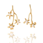 Alexandra Hakim Golden Tomato Earrings designer jewelry designer jewelry