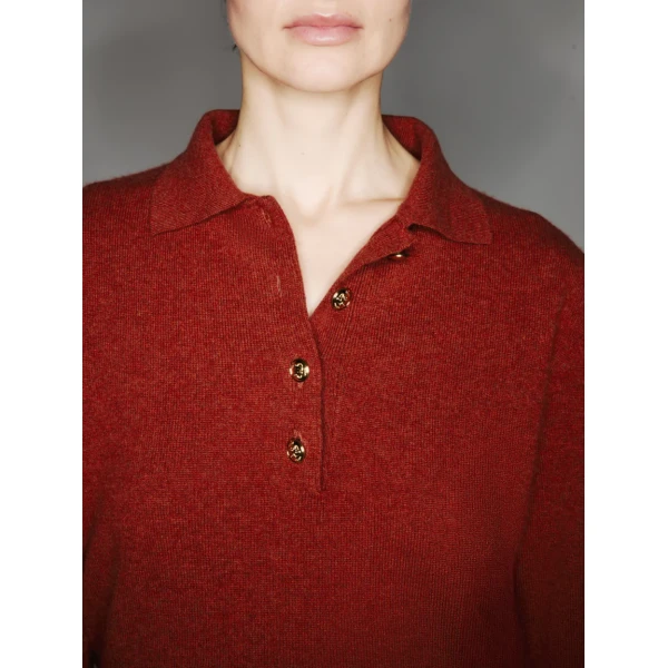 Blazé Milano Highland Polo Knit, view 4